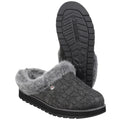Skechers Keepsakes Ice Angel Pantofole Da Donna In Poliestere Color Carbone.