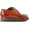 Base London Joe Scarpe Brogue In Pelle Color Tan Bruciato Da Uomo