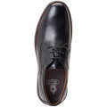 Base London Wing Scarpe Oxford Nere In Pelle Da Uomo