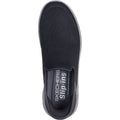 Skechers Go Walk Flex No Hands Sneakers Da Uomo In Poliestere Grigio Scuro
