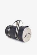 Fred Perry Classic Barrel Borsa A Tracolla In Poliestere Blu Marino/Ecru