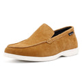 Ben Sherman Amarillo Pantofole Uomo In Camoscio Marrone