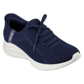 Skechers Ultra Flex 3.0 Brilliant Path Sneakers Da Donna In Tessuto Blu Scuro