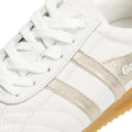 Gola Stadium Scarpe Da Ginnastica Bianche In Pelle Da Donna