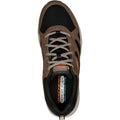 Skechers Oak Canyon Sunfair Stivali Da Trekking In Pelle Marrone/Nero Da Uomo