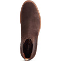 Base London Portland Stivali Da Uomo In Pelle Marrone Bruciata