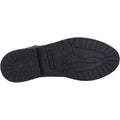 Hush Puppies Verity Scarpe Nere Stringate Brogue Da Donna In Pelle