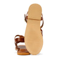 Tower London Hurache Sandali Da Donna In Pelle Marrone