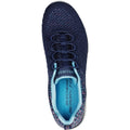 Skechers Virtue Sneakers Da Donna In Tessuto Blu Navy/Blue