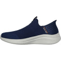 Skechers Ultra Flex 3.0 Smooth Step Sneakers Da Uomo In Tessuto Blu Scuro