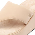 FitFlop Platfforms Wedge Sandali Beige Da Donna