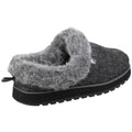 Skechers Keepsakes Ice Angel Pantofole Da Donna In Poliestere Color Carbone.