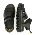 Dr. Martens Blaire Athena Sandali Neri In Pelle Da Donna