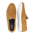 Ben Sherman Amarillo Pantofole Uomo In Camoscio Marrone