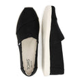 TOMS Alpargata Plus Heritage Scarpe Espadrillas Nere Da Donna In Canvas