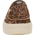 HEYDUDE Austin Lift Classic Muli Leopardati Marroni In Pelle Da Donna