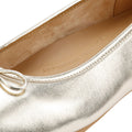 FitFlop Delicato Scarpe Basse In Pelle Dorata Da Donna
