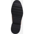 Hush Puppies Santiago Scarpe In Pelle Da Uomo Color Cuoio Con Lacci.