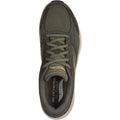 Skechers Arch Fit 2.0 The Keep Sneakers Da Uomo In Pelle Color Oliva