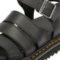 Dr. Martens Blaire Athena Sandali Neri In Pelle Da Donna