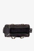 Fred Perry Classic Barrel Borsa A Tracolla In Poliestere Nero/Ecru