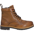 Hunter Cawdor Scarpe Brogue In Pelle Marrone Da Uomo