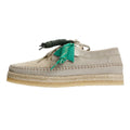 Pompeii Weaver Scarpe Stringate Beige In Camoscio Da Uomo