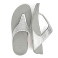 FitFlop Lulu Crystal Mix Sandali Argento Da Donna