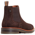 Base London Portland Stivali Da Uomo In Pelle Marrone Bruciata
