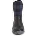 Muck Boots Muckster II Mid Stivali Di Gomma A Quadri Neri/Grigi.