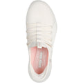 Skechers Relaxed Fit Sport Ballet Chic Sneakers Da Donna In Tessuto Color Panna