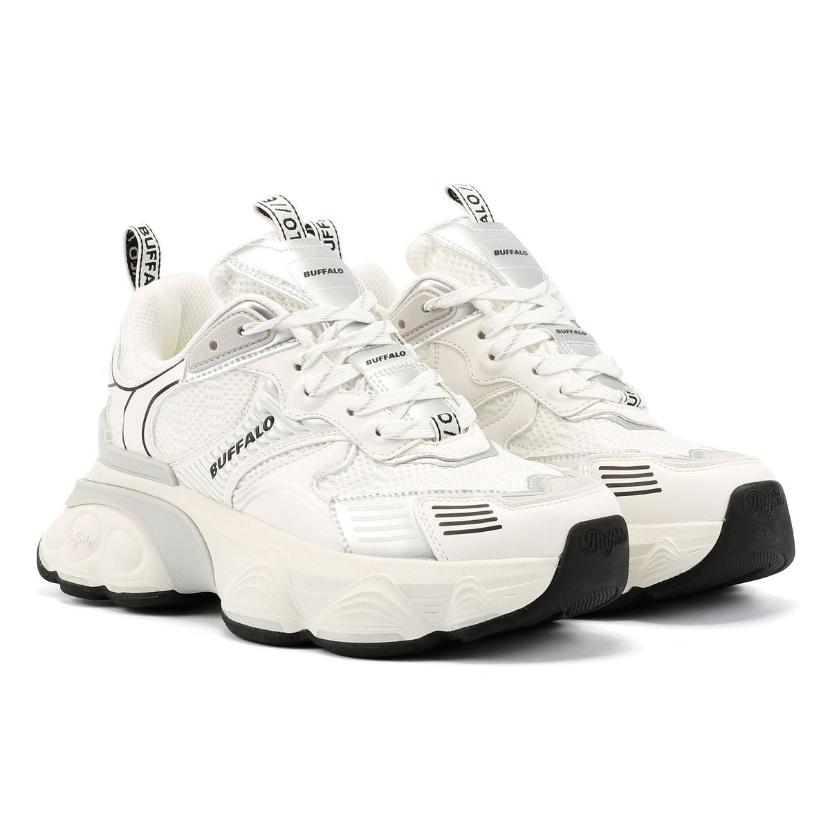 Buffalo Truck Scarpe Da Ginnastica Bianche Da Donna