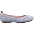 Hush Puppies Janessa Scarpe Basse Blu Polvere Da Donna In Pelle