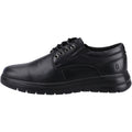 Hush Puppies Triton Scarpe Stringate In Pelle Da Uomo Nere