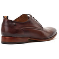 Base London Gambino Excel Scarpe Stringate In Pelle Marrone Bruciata Da Uomo