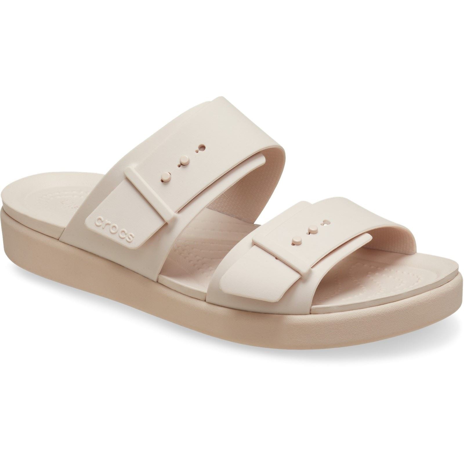 Crocs Brooklyn Buckle Sandali Da Donna In Quarzo