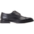 Base London Magnus Scarpe Oxford Nere In Pelle Da Uomo