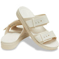Crocs Brooklyn Buckle Sandali In Pietra Arenaria Da Donna