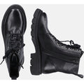 Hush Puppies Rhea Stivali Da Donna In Pelle Nera