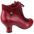 Hush Puppies Vivianna Stivali Rossi Da Donna In Pelle