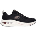 Skechers Skech-Air Meta Neutral Air Sneakers Da Donna In Poliestere Nero/Oro Rosa