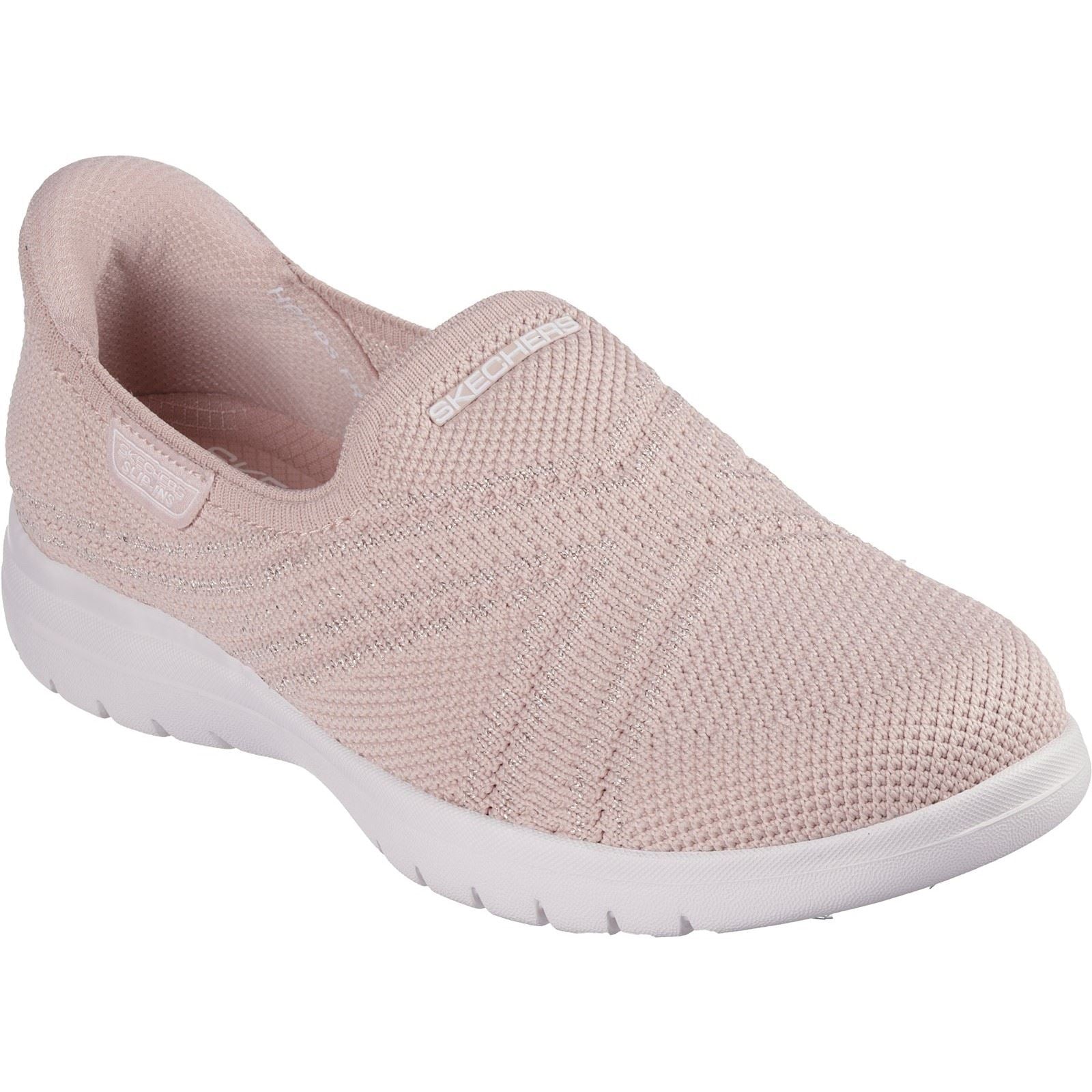 Skechers On-the-GO Flex Excellency Sneakers Rosa Da Donna In Tessuto