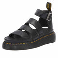 Dr. Martens Clarissa II Quad Donna Nero Sandali con Piattaforma