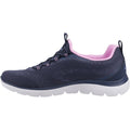 Skechers Summits New Nature Sneakers Da Donna In Tessuto Blu Marino/Rosa