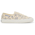 Superga 3750 Seashells Print Scarpe Da Ginnastica Beige In Cotone Da Donna