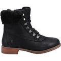 Hush Puppies Effie Stivali Neri In Pelliccia Ecologica Da Donna