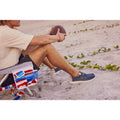 HEYDUDE Wally Coastline Scarpe Da Barca In Tessuto Blu Scuro Da Uomo