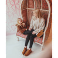 Hush Puppies Maddy Stivali Marroni In Camoscio Da Donna