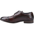 Pod Ralph Scarpe Oxford In Pelle Da Uomo Color Castagno