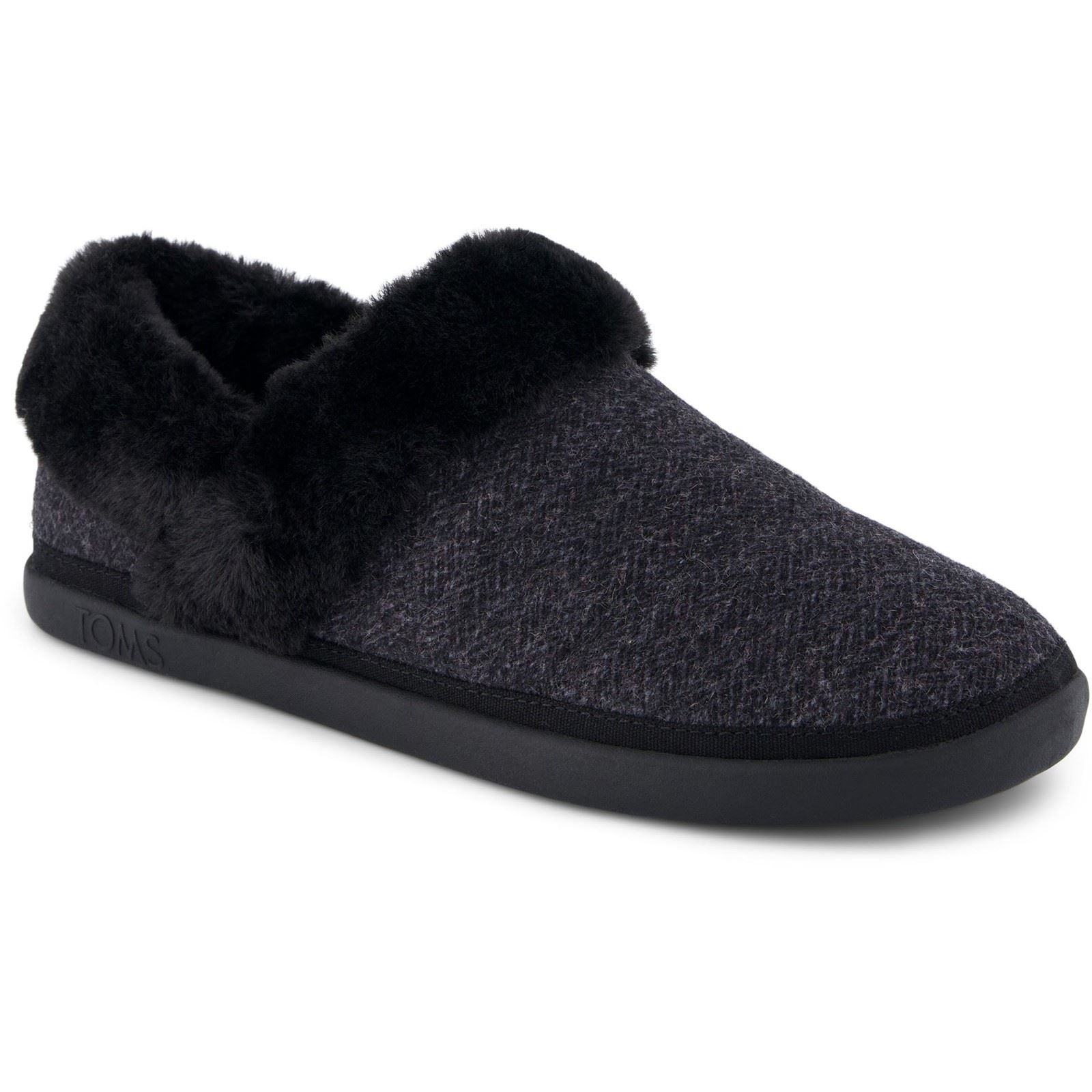 TOMS Oslo Pantofole Nere Da Donna In Poliestere